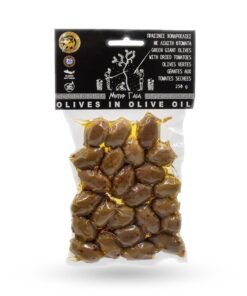 Olives Vertes Géantes aux Tomates Séchées